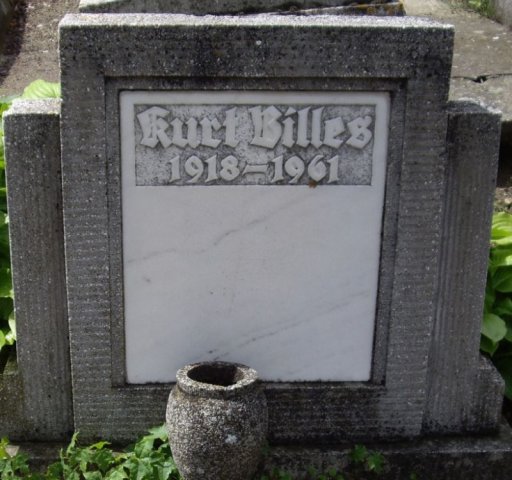 Billes Kurt 1918-1961 Grabstein